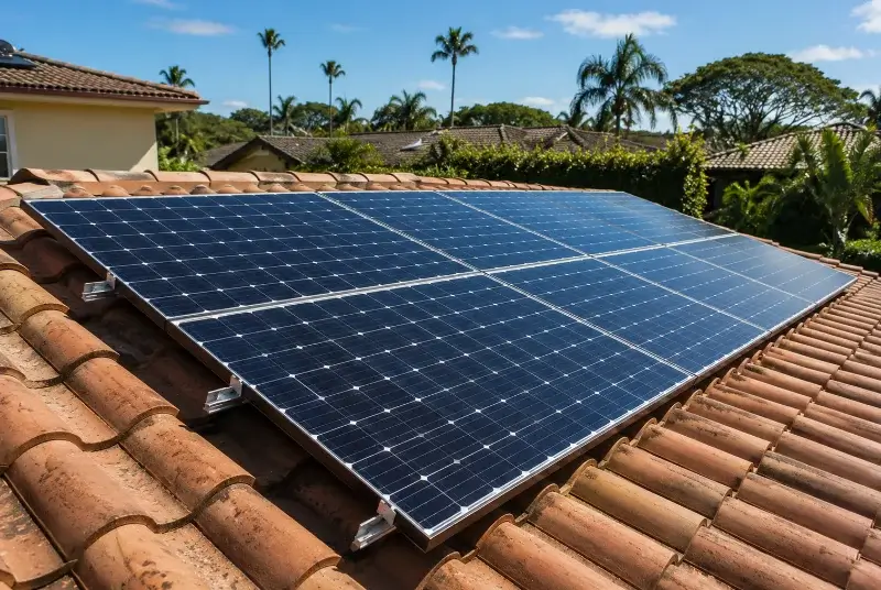 Installation de panneaux solaires à Castres-Gironde